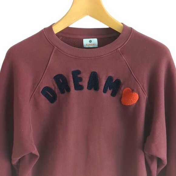 Sundry Dream Cut Off Sweatshirt - Picture 7 of 8